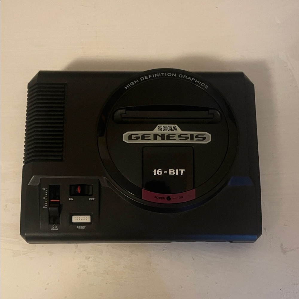 SEGA Genesis 16-Bit Console - Black